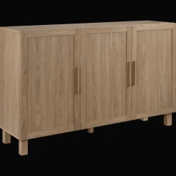 Hot 3 Door Wood Veneer Buffet Furniture Accessories|Buffet Tables & Credenzas