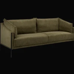 New 3 Seat Green Sofa Accent Chairs & Sofas|Accent Chairs