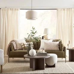 New 3 Seat Green Sofa Accent Chairs & Sofas|Accent Chairs