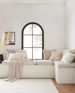 Online Abstract Blush Wave Framed Canvas Printed & Photography Wall Art Canvases