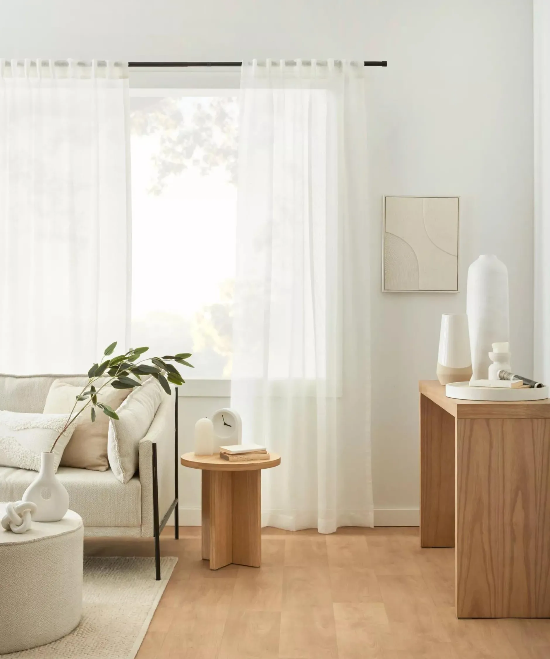 Amedea Boucle Sheer Curtain Sheer Curtains & Window Sheer Panels