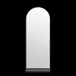 Arch Black Leaner Mirror Mirrors
