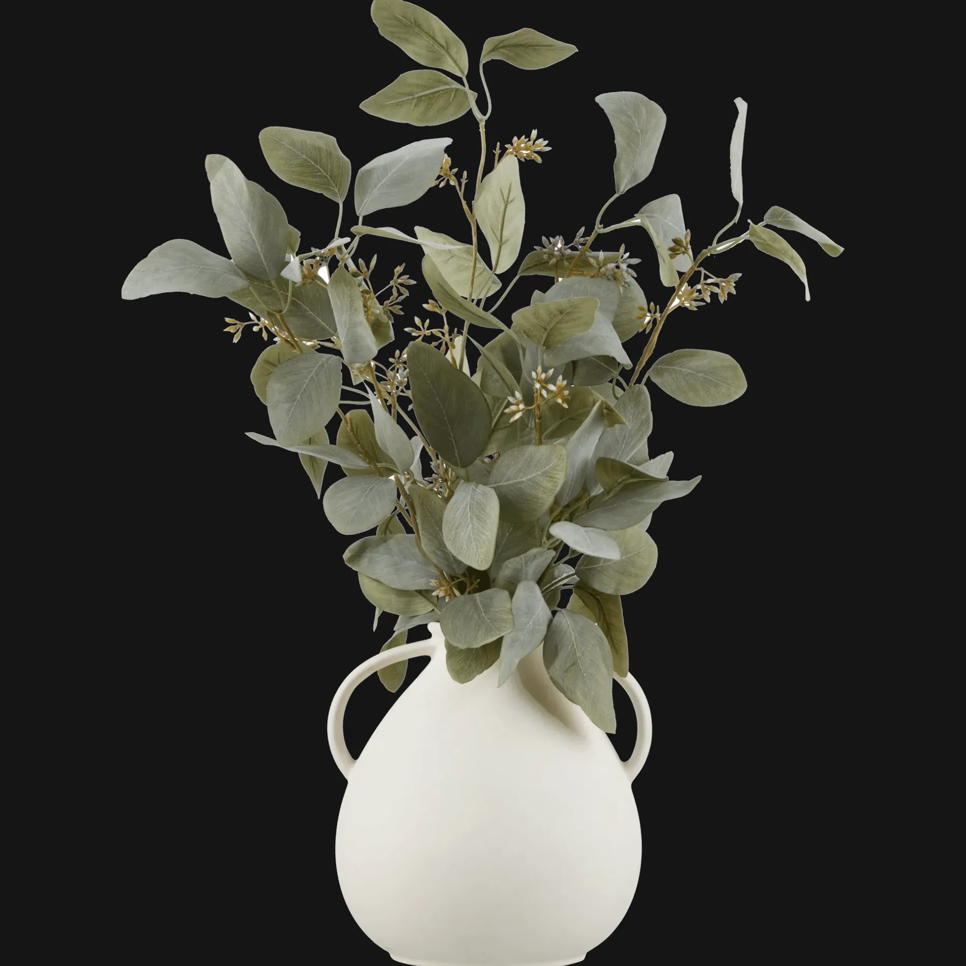 Best Aritificial Eucalyptus Plant in Ceramic Pot Artificial Plants