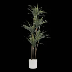 Sale Artificial Exotic Floor Plant in White Pot Branches|Artificial Flowers