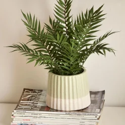 Sale Artificial Fern in Ceramic Pot Artificial Plants