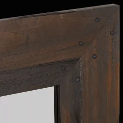 Best Barn Wood Framed Mirror Mirrors