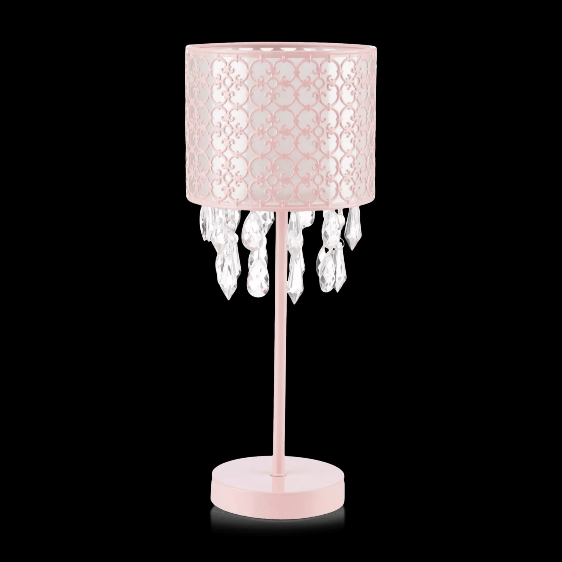Online Baroque Table Lamp with Decorative Droplets Junior Lighting