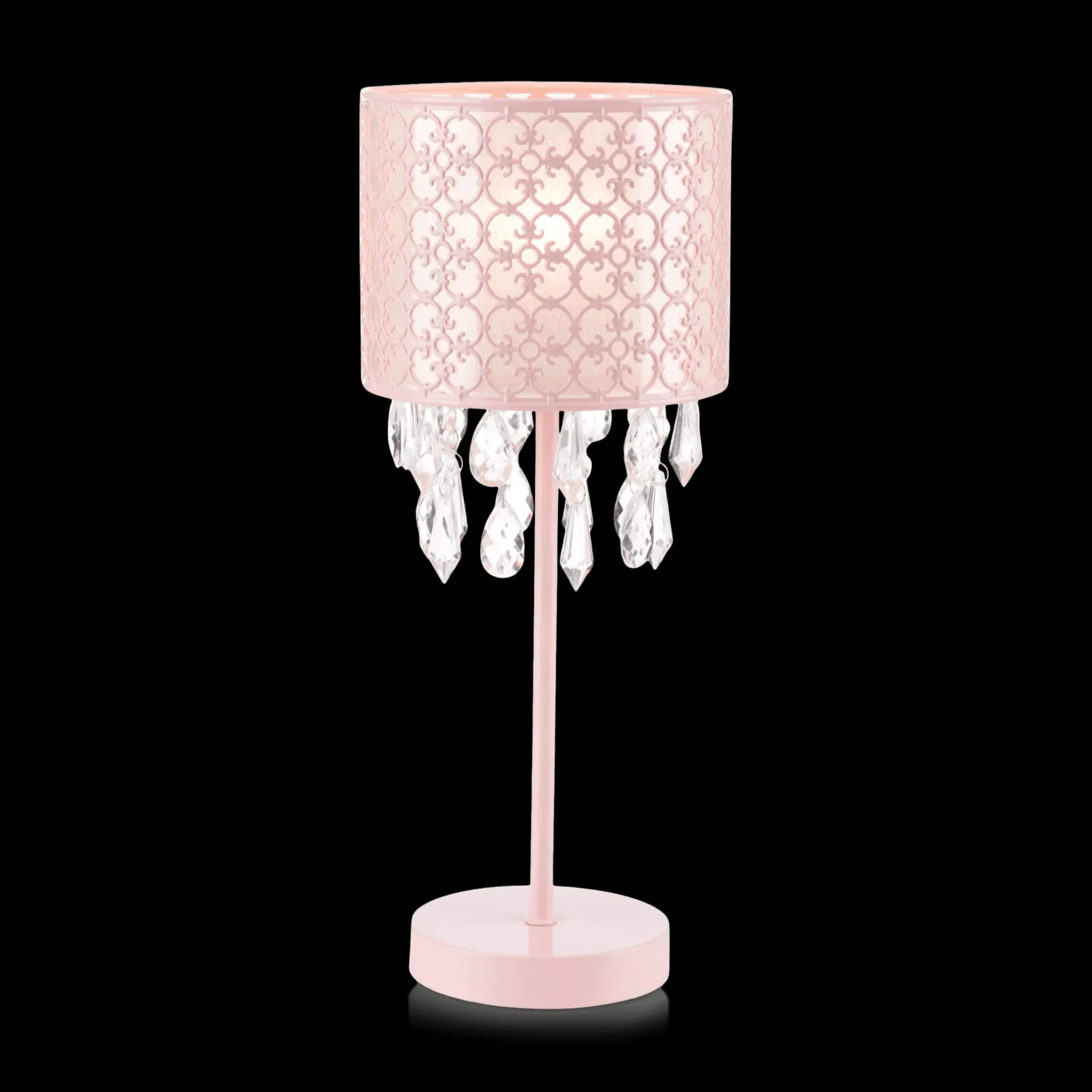 Online Baroque Table Lamp with Decorative Droplets Junior Lighting