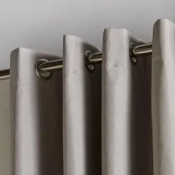 Discount Beige Chambray Blackout Curtain Sheer Curtains & Window Sheer Panels|Blackout Window Curtains