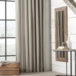 Online Beige Naturia Panel Curtain Sheer Curtains & Window Sheer Panels|Room Darkening & Light Filtering Curtains