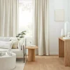 New Beige Taha Rod Pocket Back Tab Blackout Curtain Blackout Window Curtains|Sheer Curtains & Window Sheer Panels