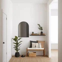 Outlet Black Arched Mirror Mirrors