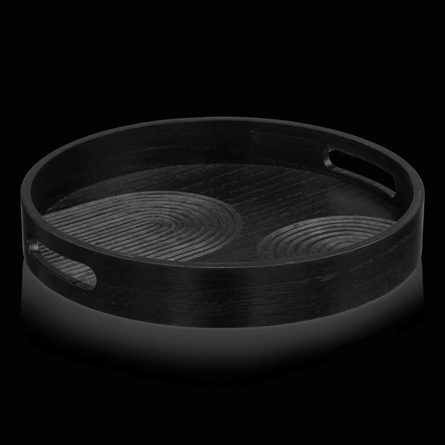 Discount Black Engraved Tray Home Decorative Items & Objects