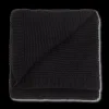 Hot Black Lonny Woven Throw Decorative Throws & Blankets