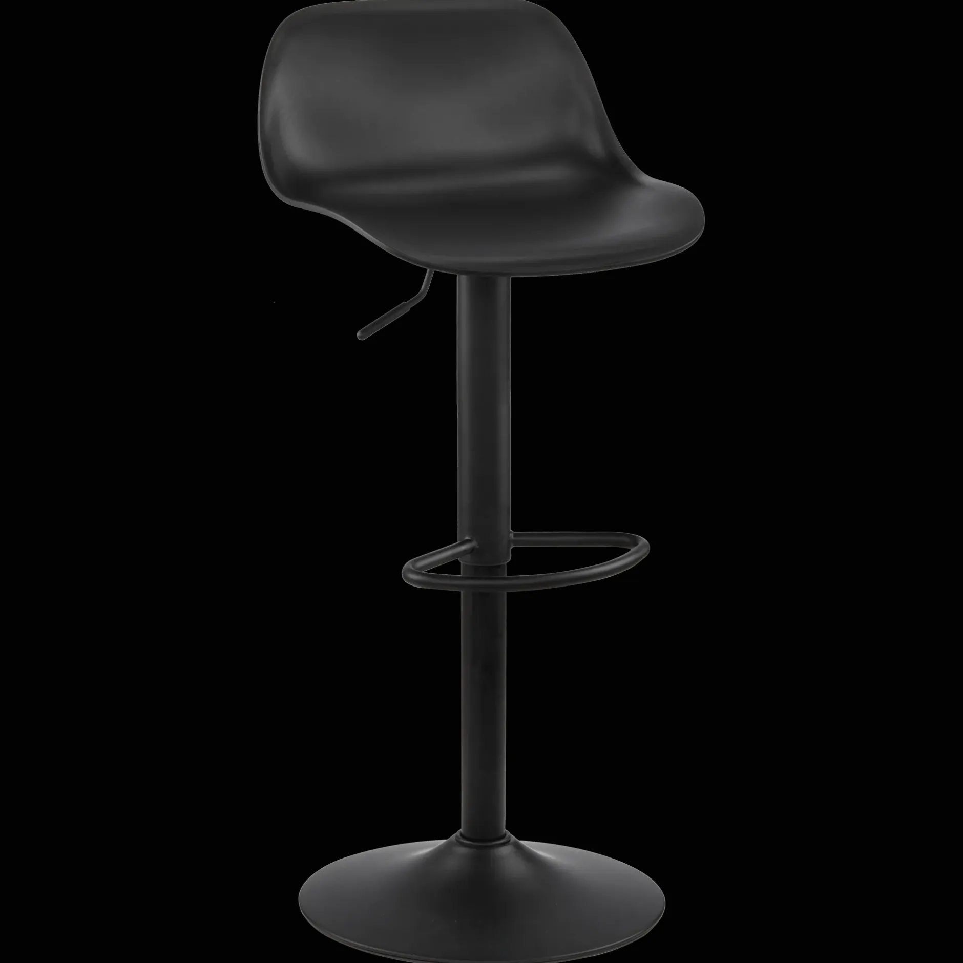 Online Black Metal & Plastic Bar Stool Furniture Accessories|Bar & Counter Stools