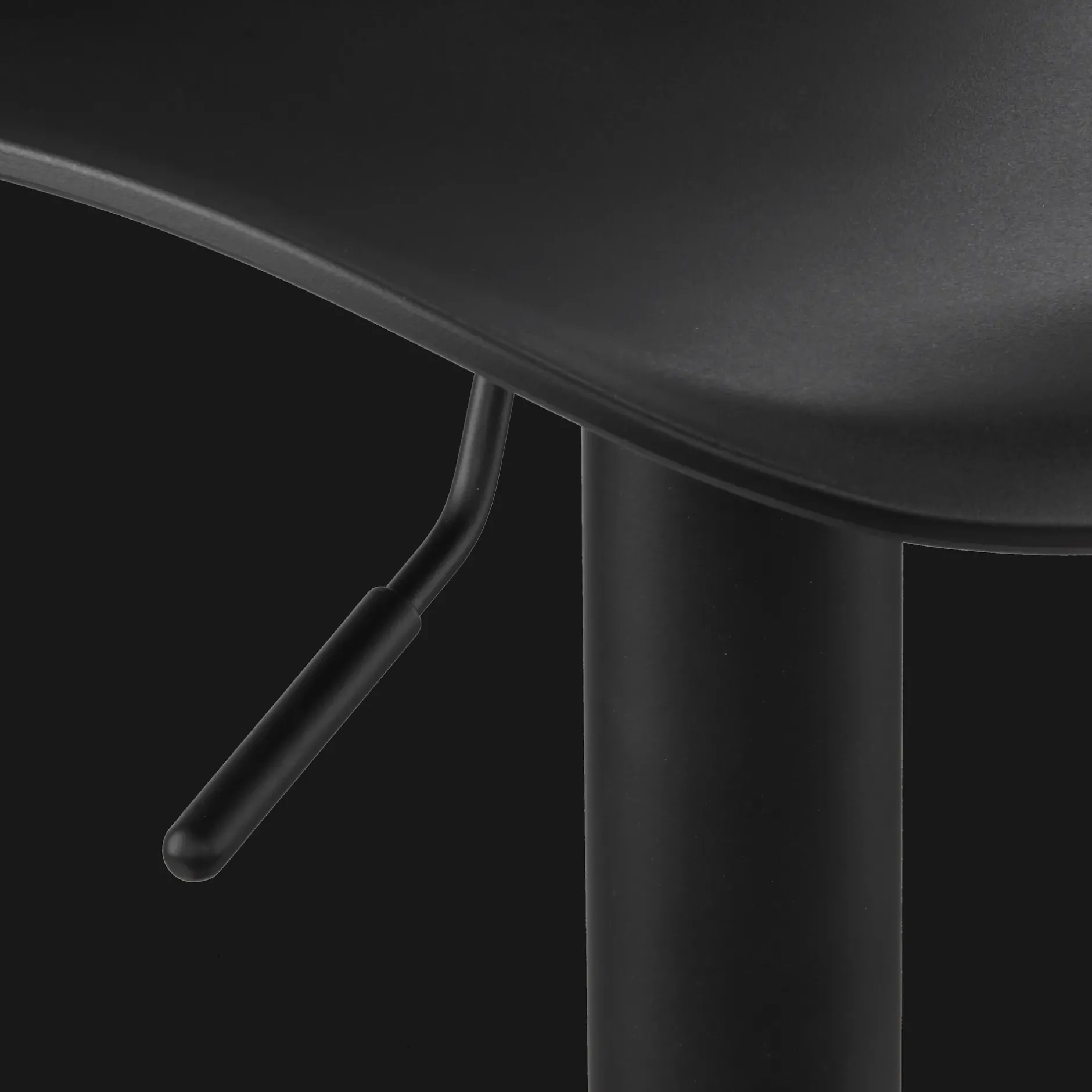 Online Black Metal & Plastic Bar Stool Furniture Accessories|Bar & Counter Stools