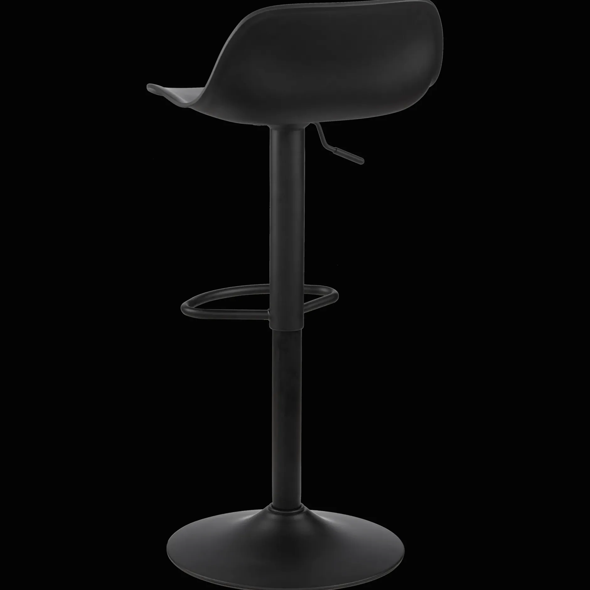 Online Black Metal & Plastic Bar Stool Furniture Accessories|Bar & Counter Stools