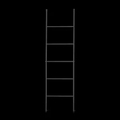 Black Metal Ladder Towel Holder Bathroom Furniture