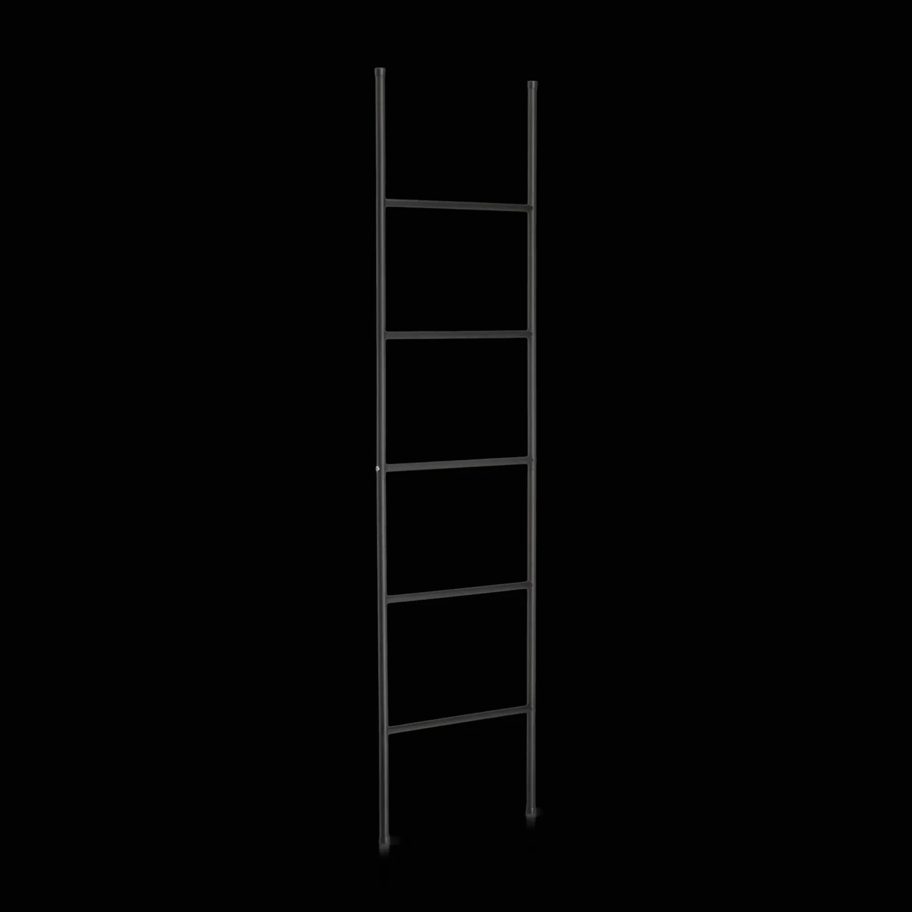 Black Metal Ladder Towel Holder Bathroom Furniture