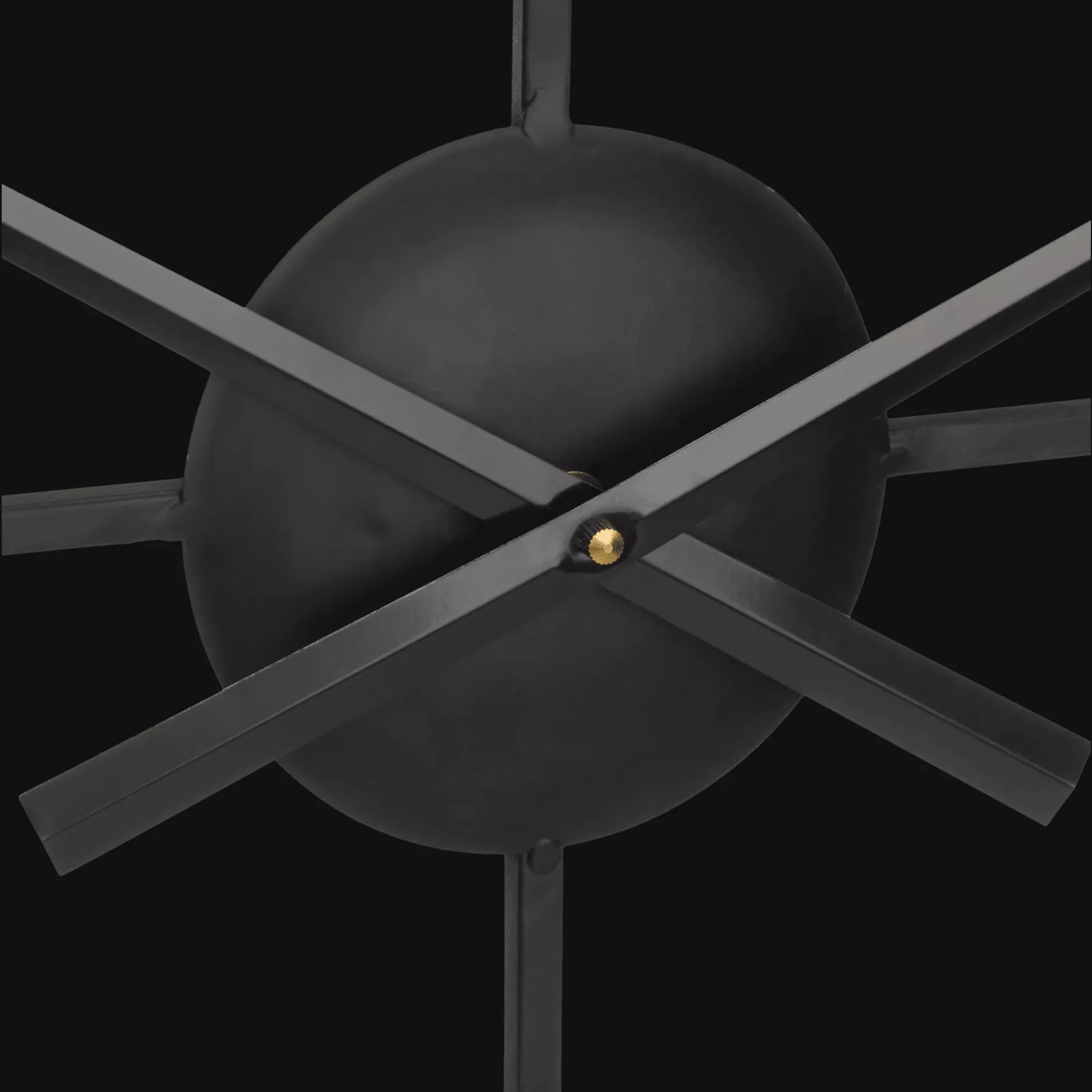 Best Black Metal Wall Clock Wall Decorations