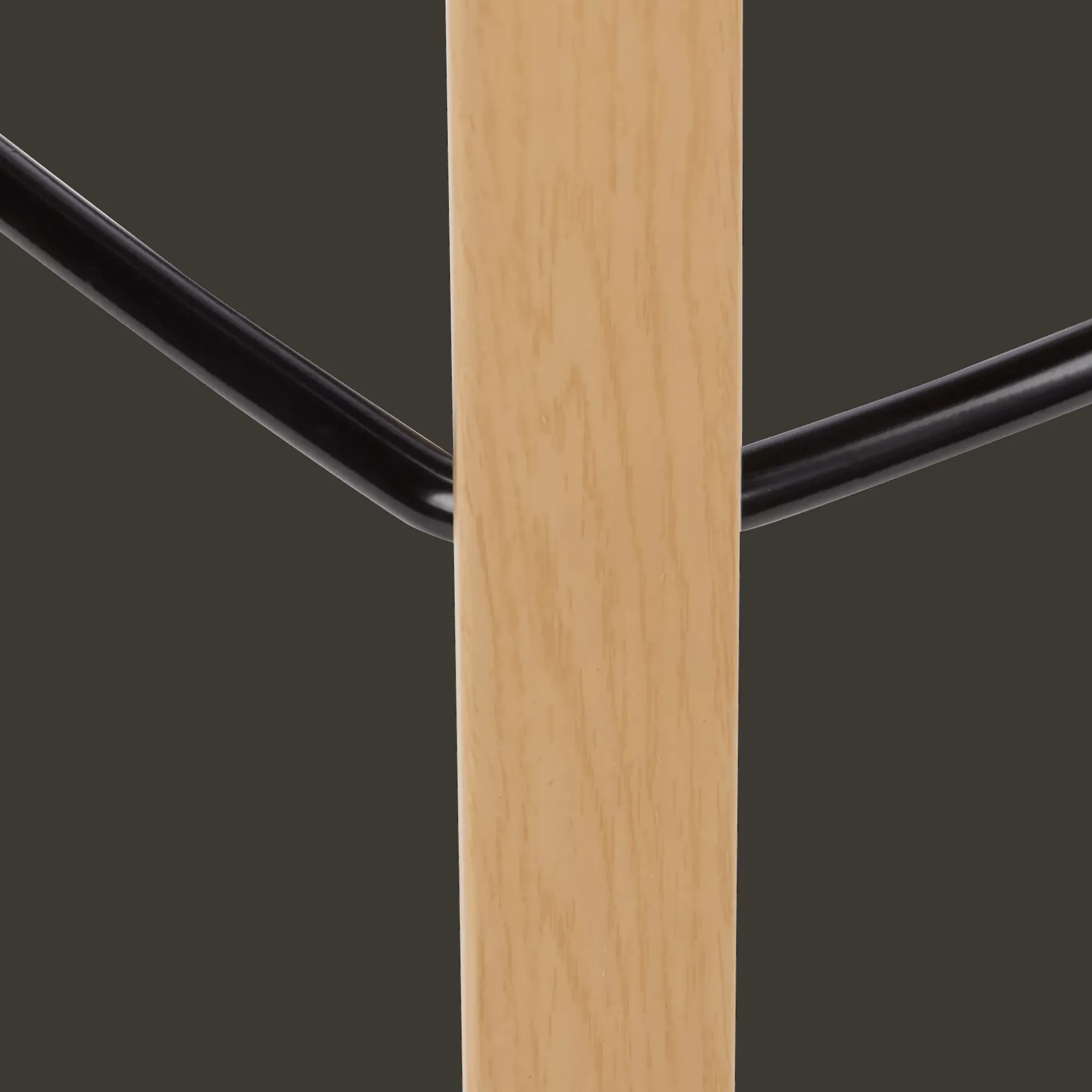 Best Black Plastic and Wood Metal Veneer Counter Stool Furniture Accessories|Bar & Counter Stools