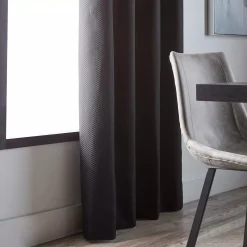 New Black Quincy Panel Curtain Sheer Curtains & Window Sheer Panels|Room Darkening & Light Filtering Curtains