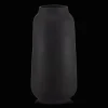 Outlet Black Textured Vase Modern Decorative Vases|Home Decorative Items & Objects