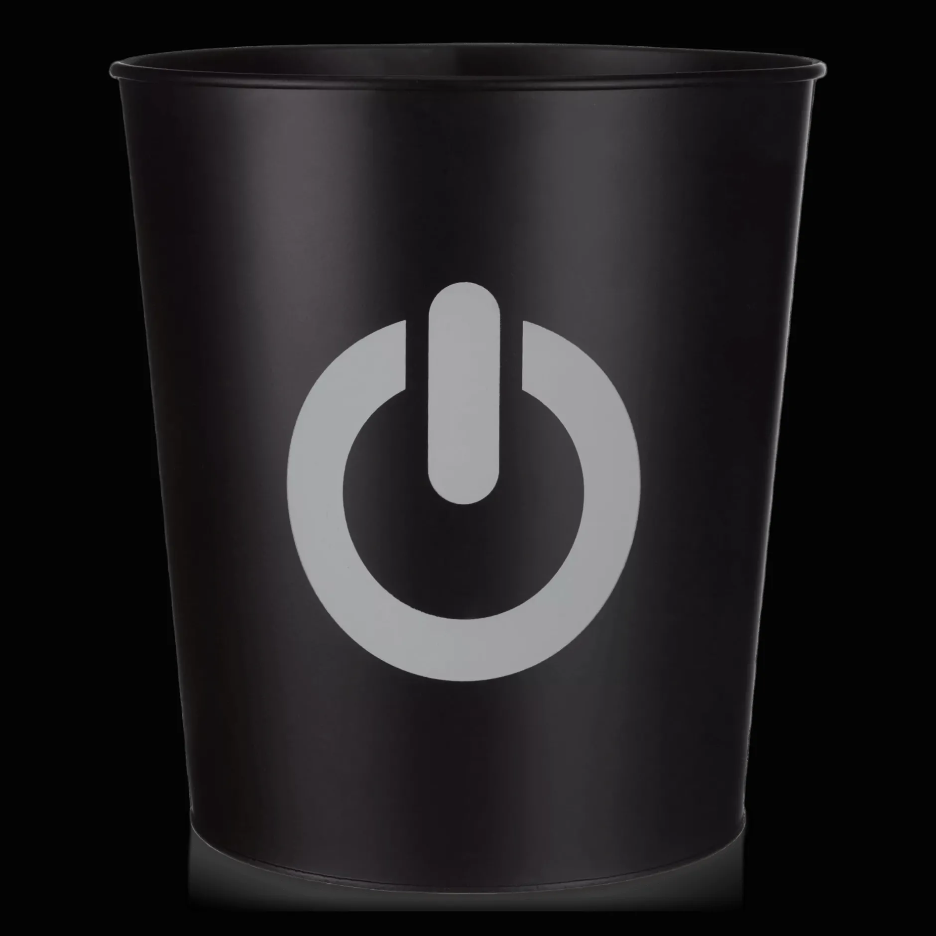 Black Waste Bin with Game Loading Print Junior Decorative Accessories