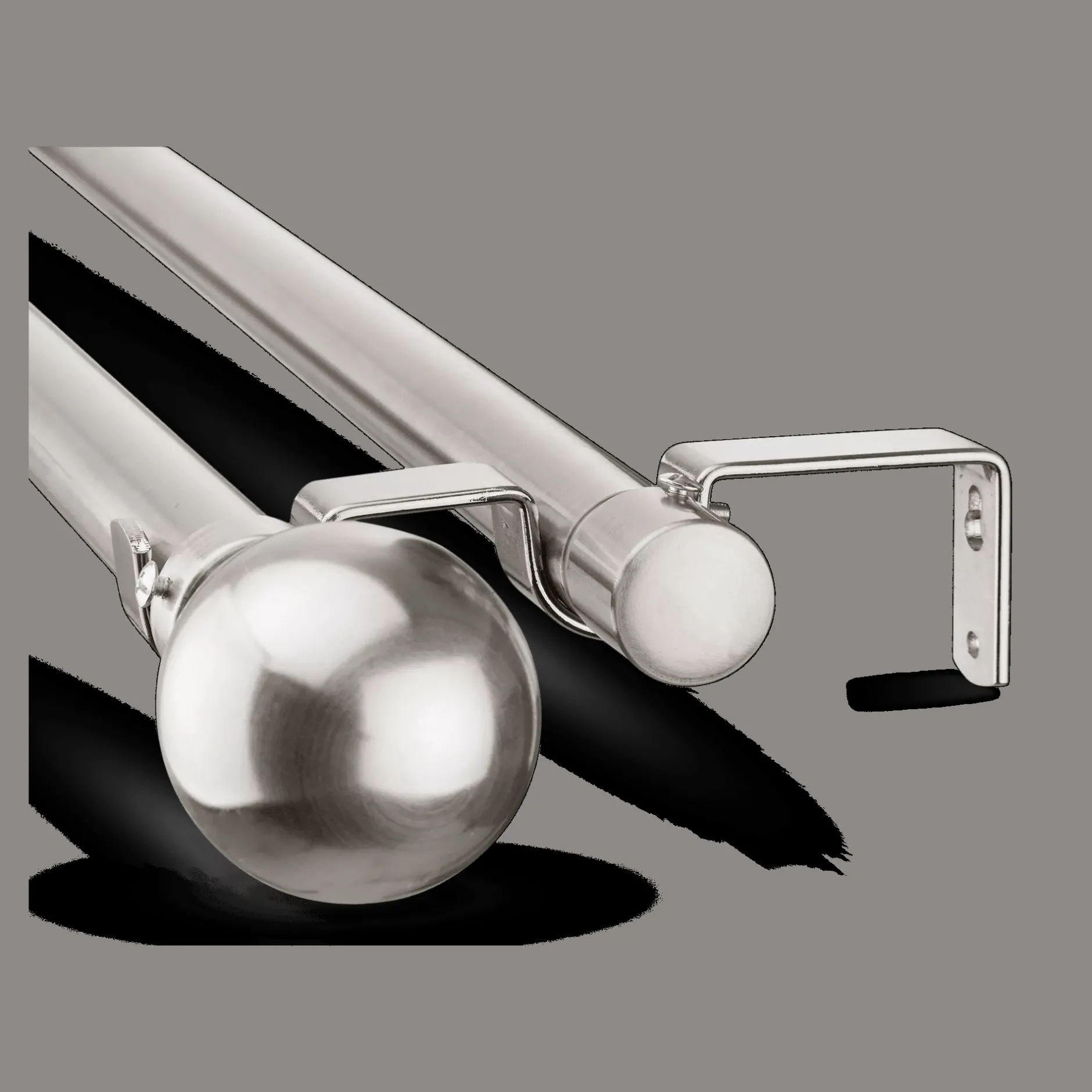 Discount Blackout Curtains Double Rod Set - Diameter 25/28 mm Curtain Rods