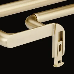 Outlet Blackout Curtains Double Rod Set - Diameter 19mm Curtain Rods