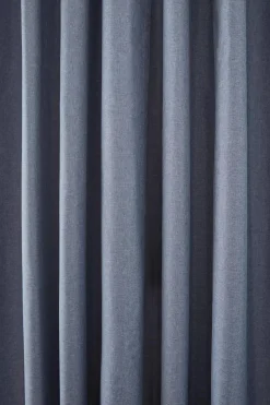 Sale Blue Chambray Blackout Curtain Sheer Curtains & Window Sheer Panels|Blackout Window Curtains