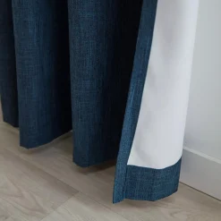 Hot Blue Chita Blackout Curtain Sheer Curtains & Window Sheer Panels|Blackout Window Curtains