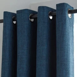 Hot Blue Chita Blackout Curtain Sheer Curtains & Window Sheer Panels|Blackout Window Curtains