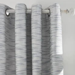 New Blue Hadas Grommet Blackout Curtain Sheer Curtains & Window Sheer Panels|Blackout Window Curtains