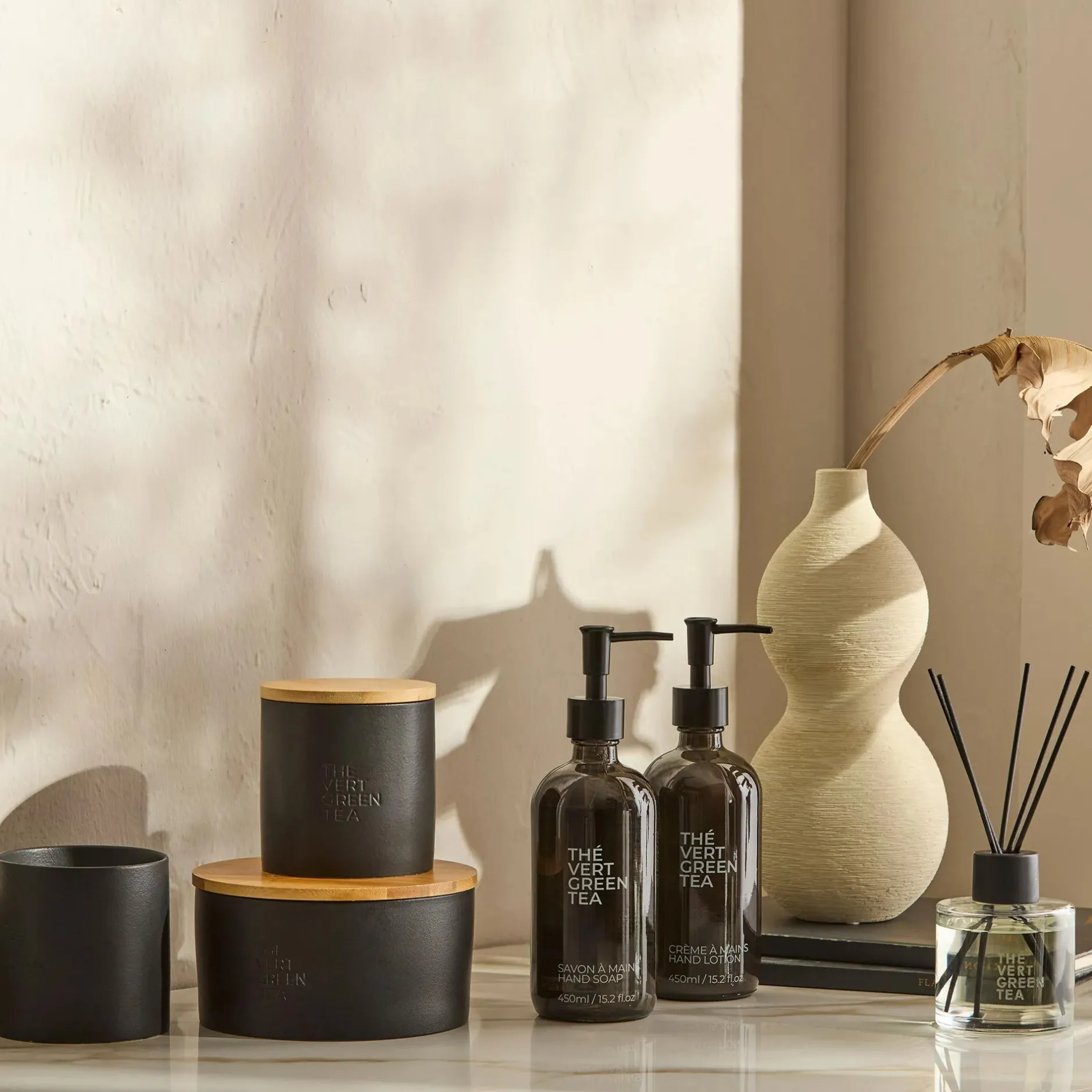 Discount Green Tea Candle with Wooden Lid Candles & Candle Stick Holders