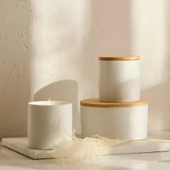 Best Green Tea Candle with Wooden Lid Candles & Candle Stick Holders