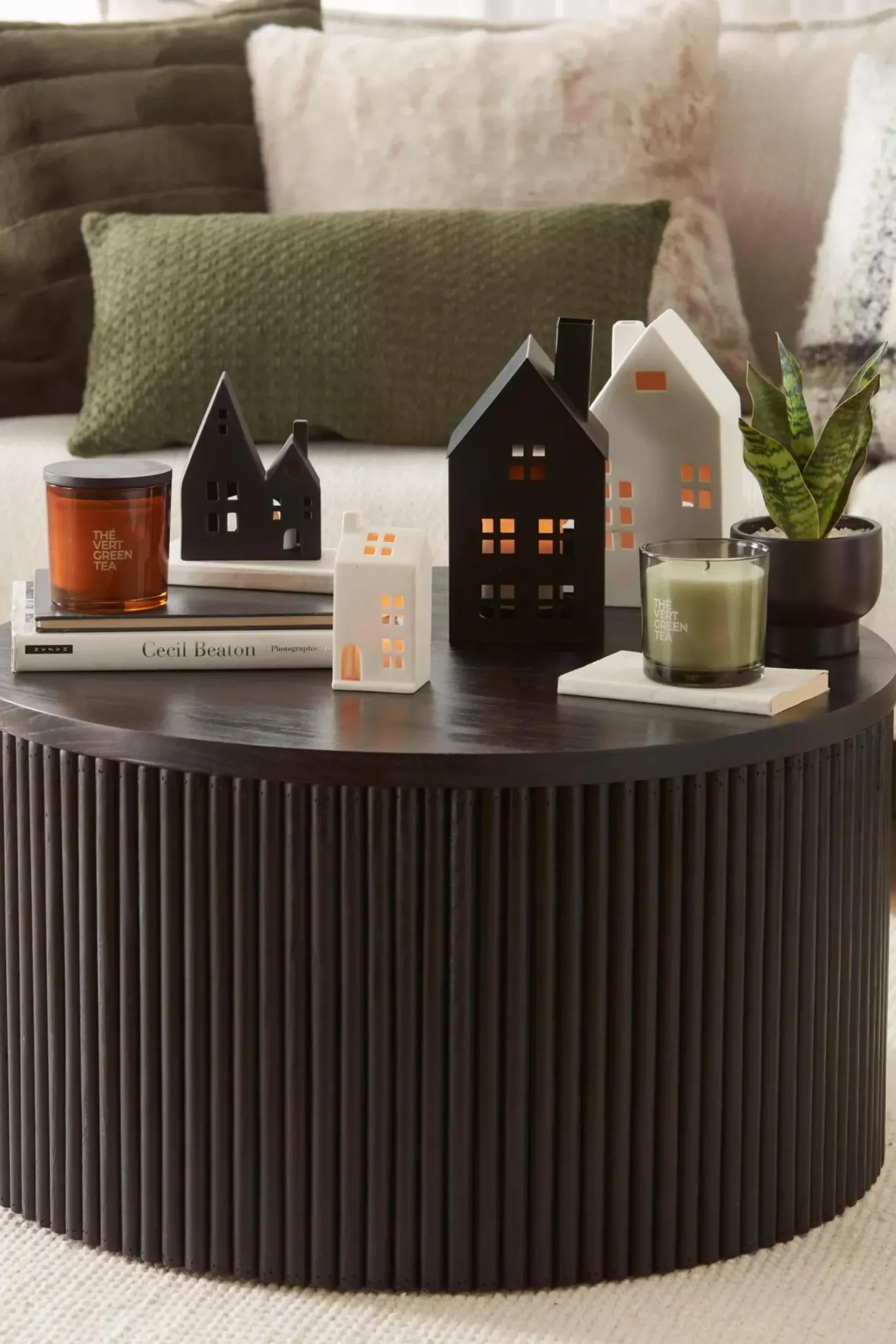 Discount Green Tea Candle with Wooden Lid Candles & Candle Stick Holders