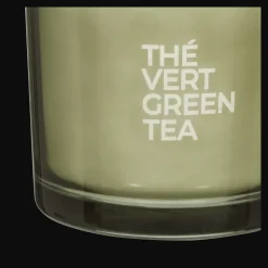 Discount Green Tea Candle with Wooden Lid Candles & Candle Stick Holders