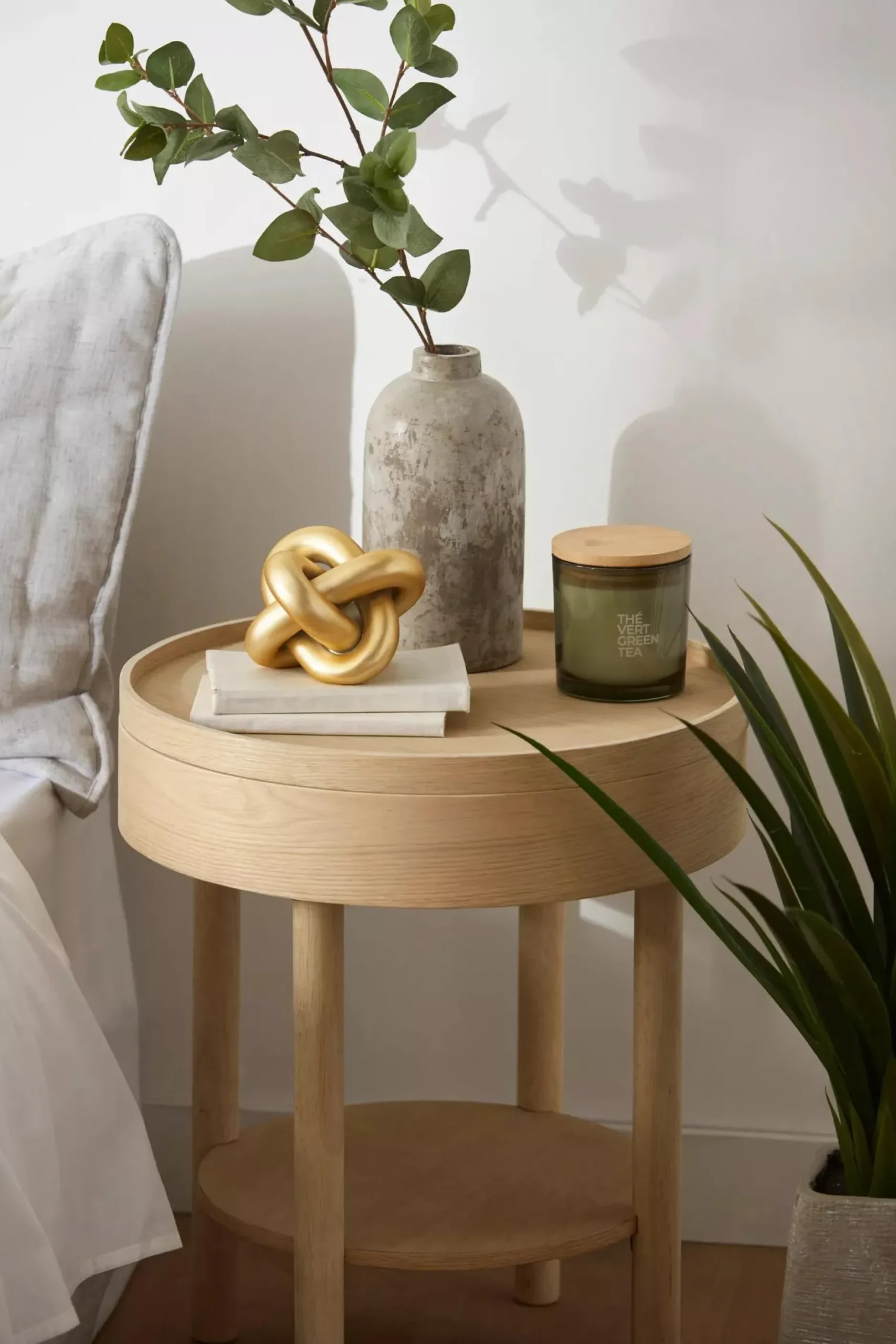 Discount Green Tea Candle with Wooden Lid Candles & Candle Stick Holders