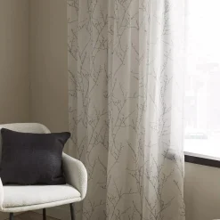 Clearance Branch Sheer Curtain Sheer Curtains & Window Sheer Panels