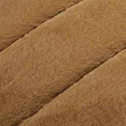 Outlet Brown Cougar Faux Fur Throw Pillow Decorative Throw Pillows