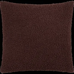 Discount Brown Doodle Boucle Decorative Throw Pillow Decorative Throw Pillows