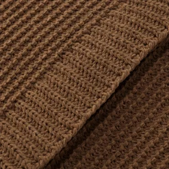 Hot Brown Lonny Woven Throw Decorative Throws & Blankets