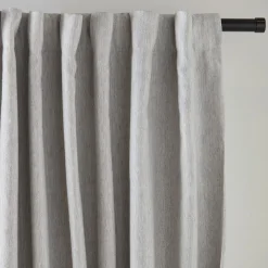 Sale Bryce Grey Blackout Curtain Sheer Curtains & Window Sheer Panels|Blackout Window Curtains