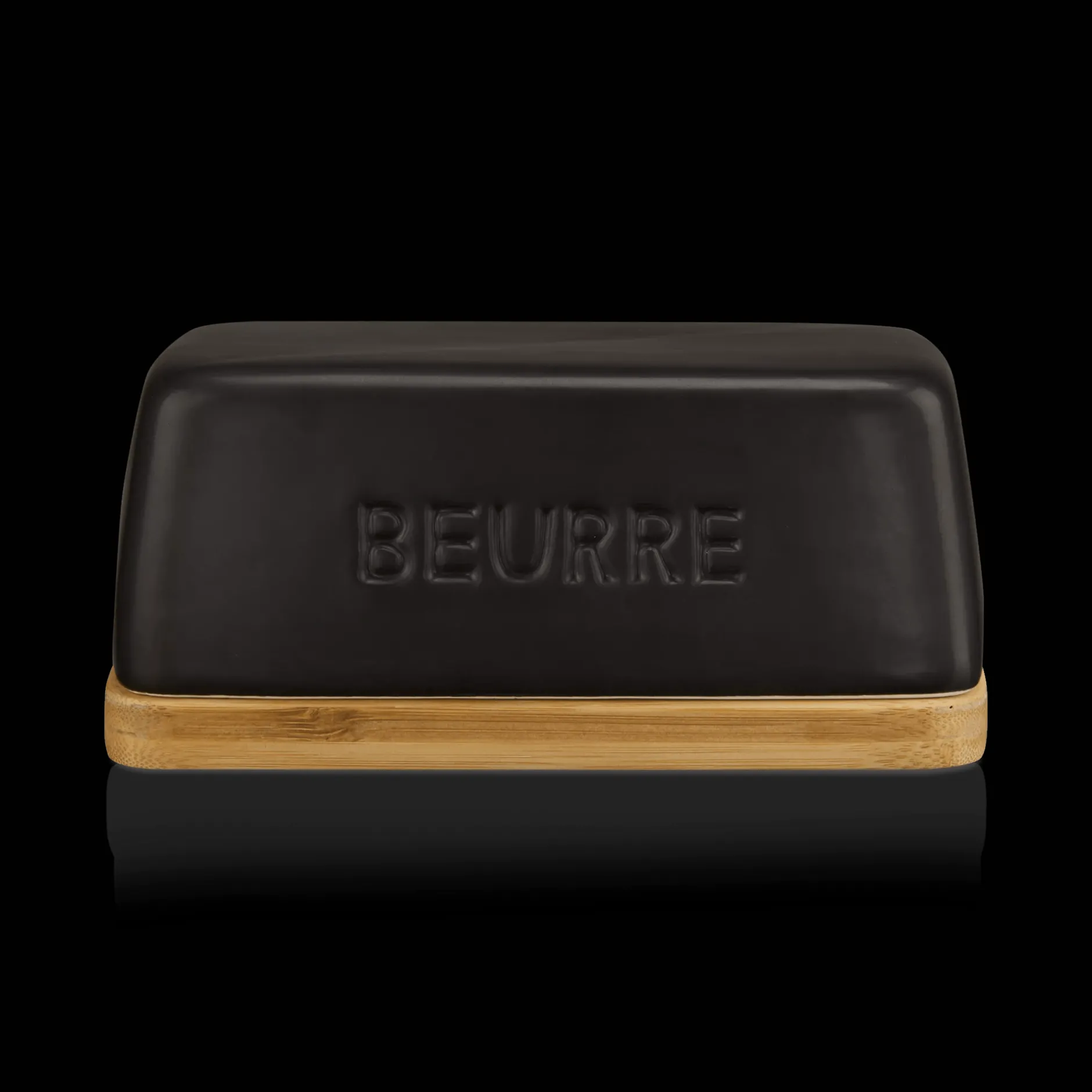 Sale Ceramic & Wood Butter Dish Dinnerware|Kitchen & Dining Accessories