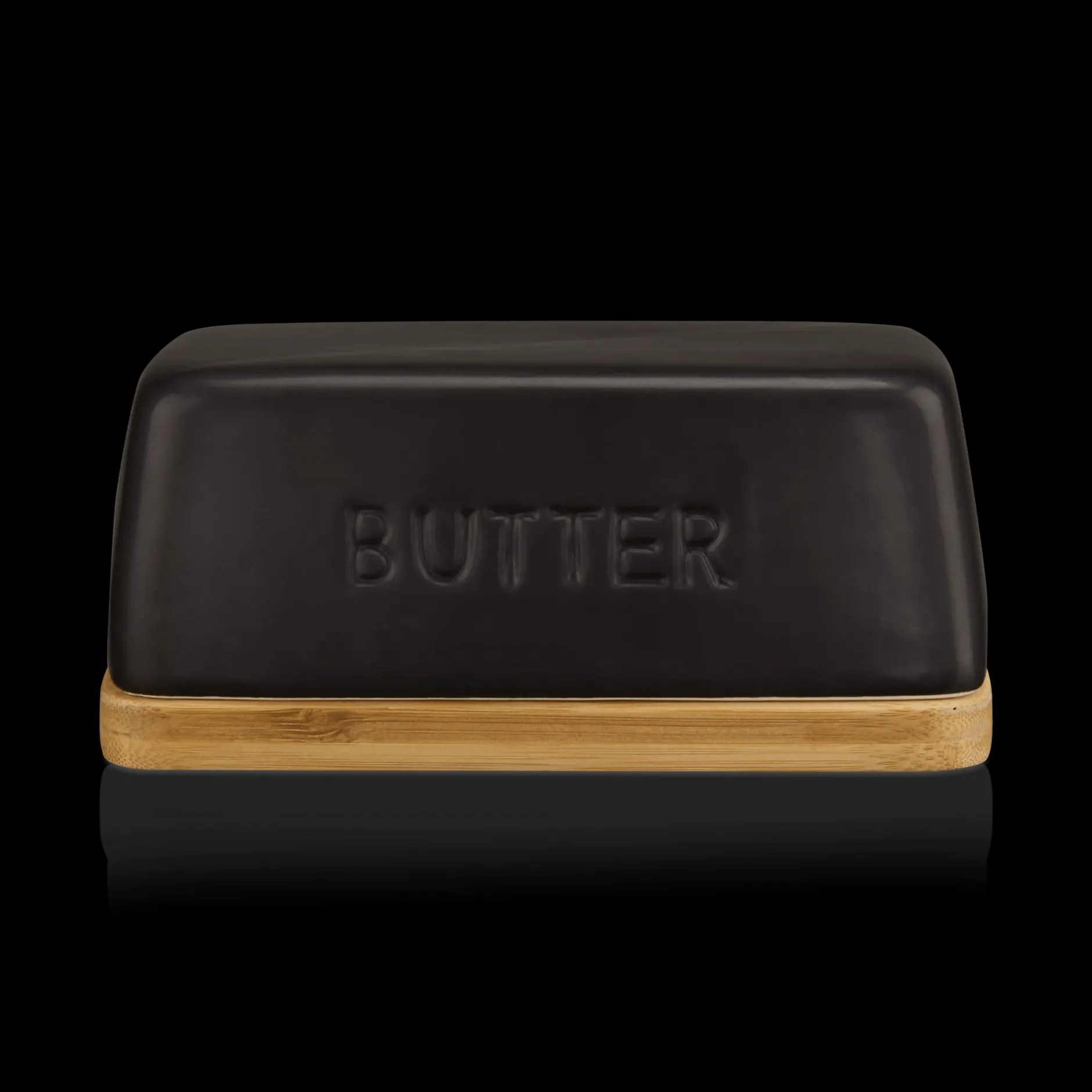 Sale Ceramic & Wood Butter Dish Dinnerware|Kitchen & Dining Accessories