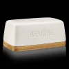 Clearance Ceramic & Wood Butter Dish Dinnerware|Kitchen & Dining Accessories