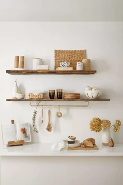 Clearance Ceramic & Wood Butter Dish Dinnerware|Kitchen & Dining Accessories