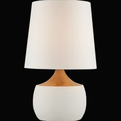 Ceramic and Wood Table Lamp Table Lamps