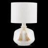 Outlet Ceramic Table Lamp with Bead String Table Lamps